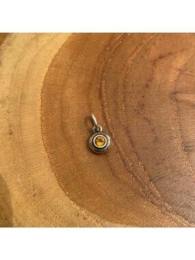 James Avery Remembrance Birthstone Charm, Citrine